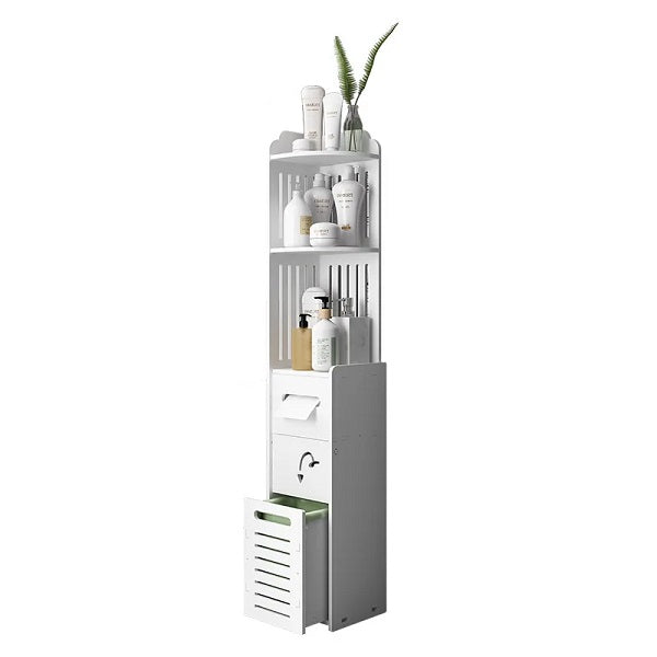 Slim Bathroom Cabinet Floor Standing