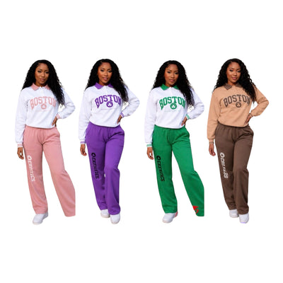Ladies Boston Celtics Tracksuits-Various Colours