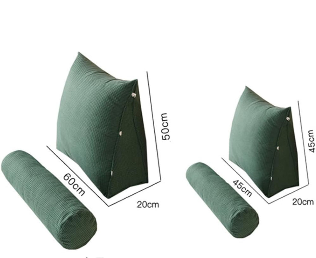 Backrest Cushion, For Reading,Triangular Pillow-Various Colours