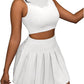 Pleated Skirts For Women Sexy, Mini Skirt Short Cargo Various Options