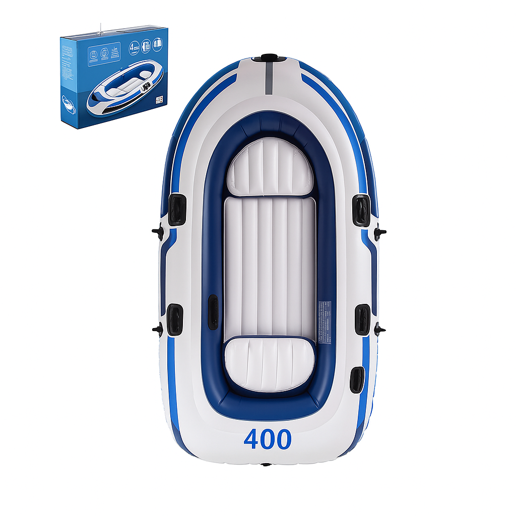 4-Person Inflatable Boat – 272 × 135 cm