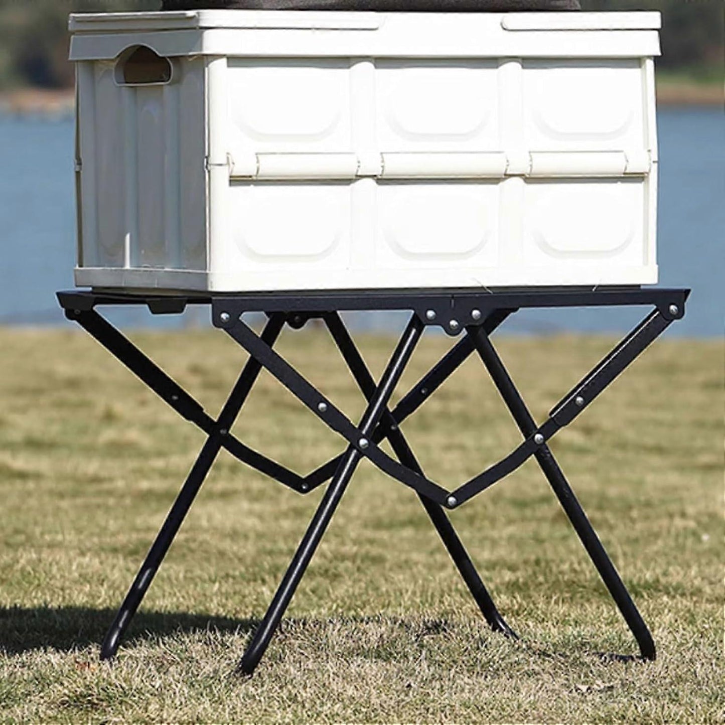 MHome Tactical IGT Iron Grid Folding Camping Table – 58 x 40 x 36 cm