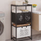 Foldable MultiCompartment Laundry Basket