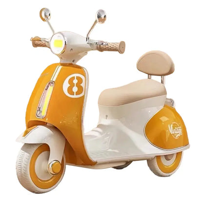 Kids Simulation Electric Motorbike | LED Headlight | Music & Stories | One-Button Start