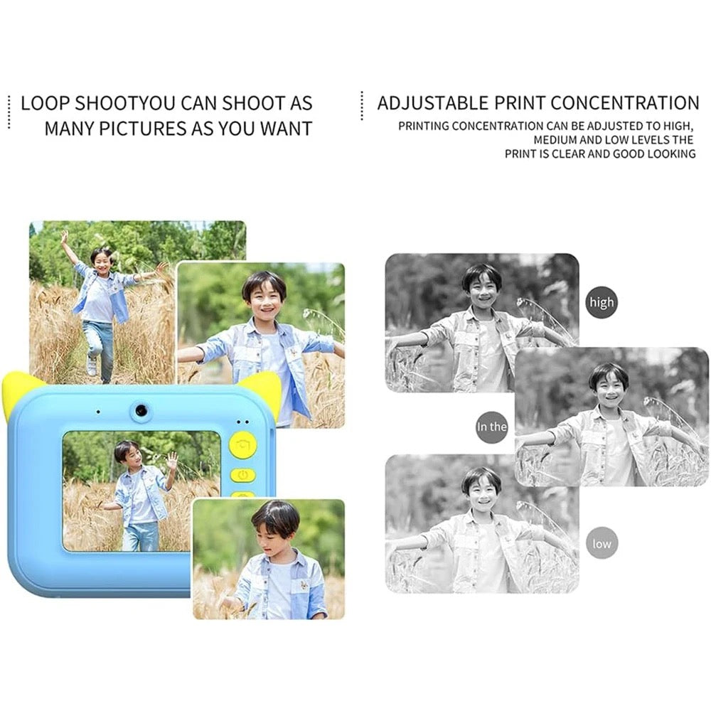 Kids Instant Print Camera