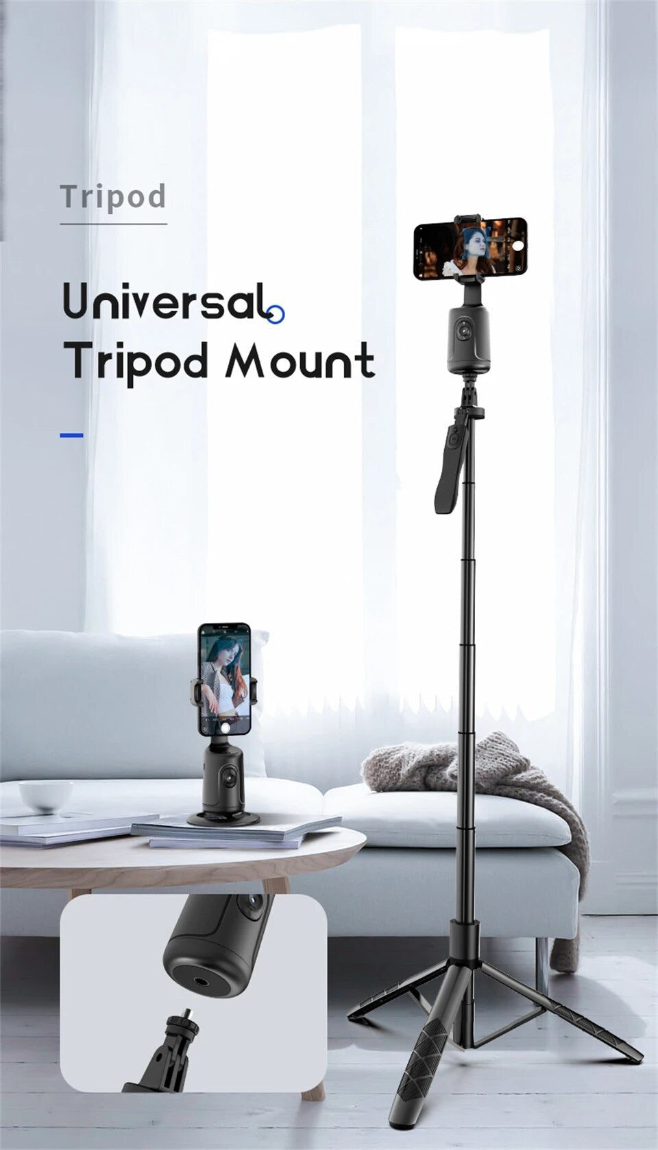 Smart Auto Face Detecting Tripod