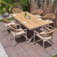 MFURN Glodean Stylish Outdoor Dining 7pc Set