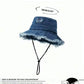 Ladies Distressed Vintage Denim Bucket Hats-Various Options
