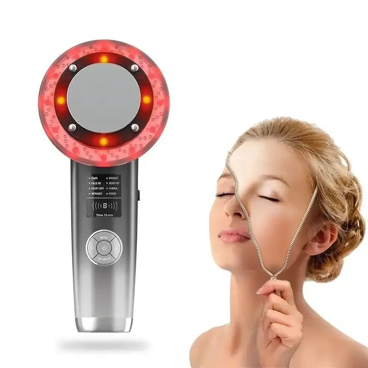 Body Slimming 8-IN-1 Machine ,Anti-Cellulite Fat Burner Skin Lift Tighten Massager - Available In Black or White