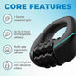 MSportz Electric Handheld Rolling Massager,Electric Rolling Percussion Massager,Marvixor Cellulite Roller,Ergonomic Multiple Handles, 3 Strength Levels, and 24 Massage Buttons