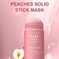 Refreshing Peach Acne , Grease and Pore Cleaning Face Mask Stick