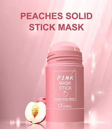 Refreshing Peach Acne , Grease and Pore Cleaning Face Mask Stick