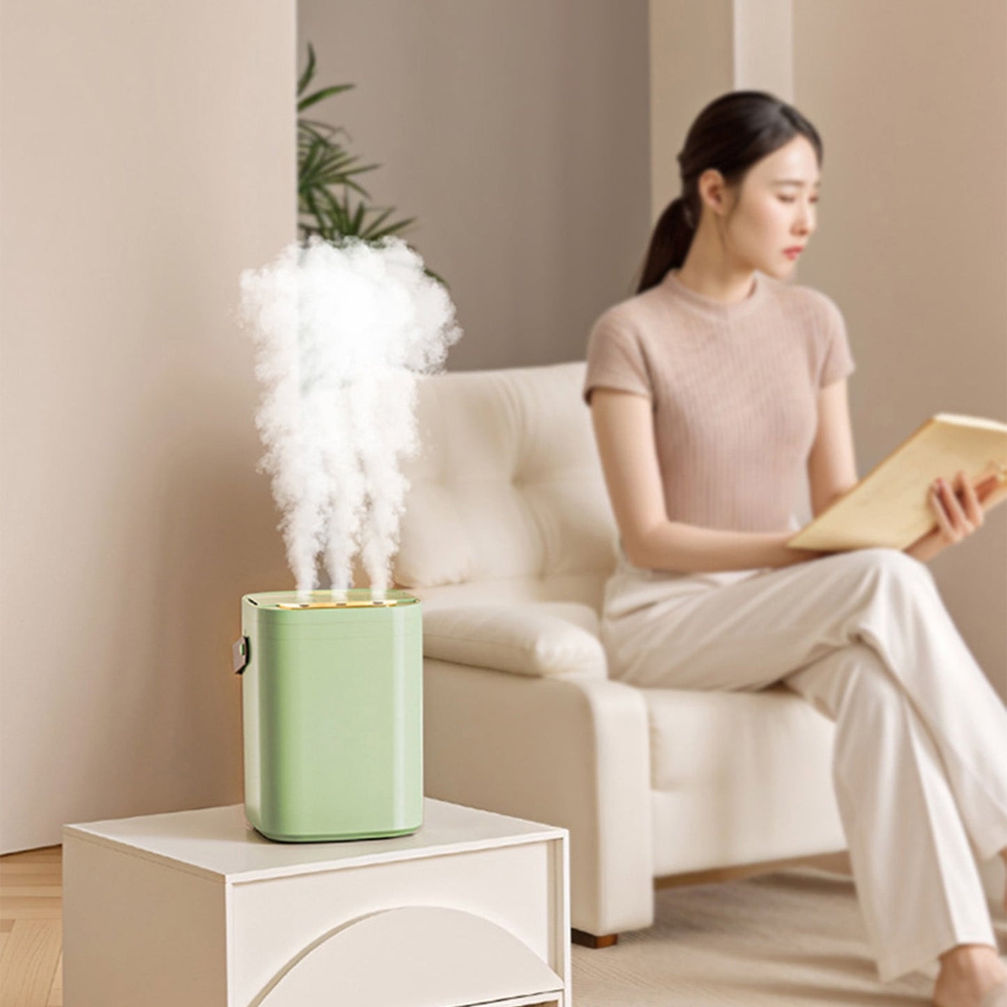 Condere Three-head Spray Mist Humidifier-Room/adjustable/auto-shut off Humidifiers- Three-speed Adjustment 1.8L