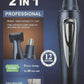 SOKANY Hair Trimmer 2in1 For Beard & Nose Rechargeable Trimmer