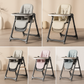 MBaby 3-in-1 Adjustable Baby High Chair – Reclining, Folding & Convertible
