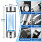Hydrogen H2O Water Bottle - Portable And Rechargeable Hydrogen Generator For Rich Pure Water