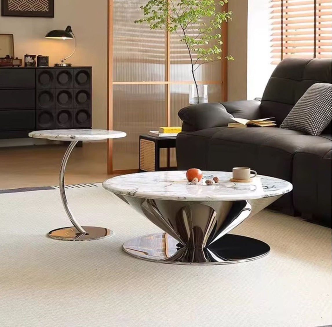 MFURN Sophia Contemporary Nesting Table 2pcSet-Various Colours