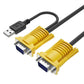in-1 USB VGA KVM Cable 3M