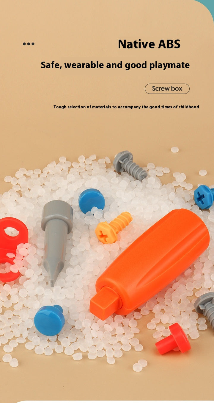 Kids Little Engineer Realistic Screwdriver Tool Set 136pc