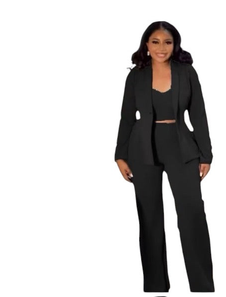 Ladies 3pc Boss Suit-Various Colours