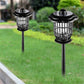 Solar Bug Zapper Outdoor,Mosquito Zapper Outdoor Mosquito Killer for Bug Gnat Fly Small Flying Insect Mosquito Repellent for Patio Yard Garden Farm,Waterproof Bug Lights for Outside 2pc