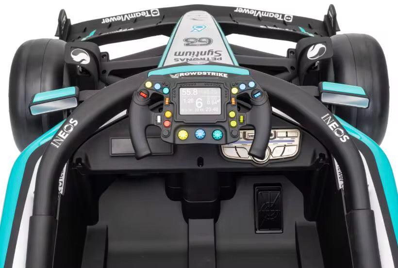 Mercedes-AMG PETRONAS F1 Team Licensed Go Kart Kids Electric Ride on Toys-PreOrder Only