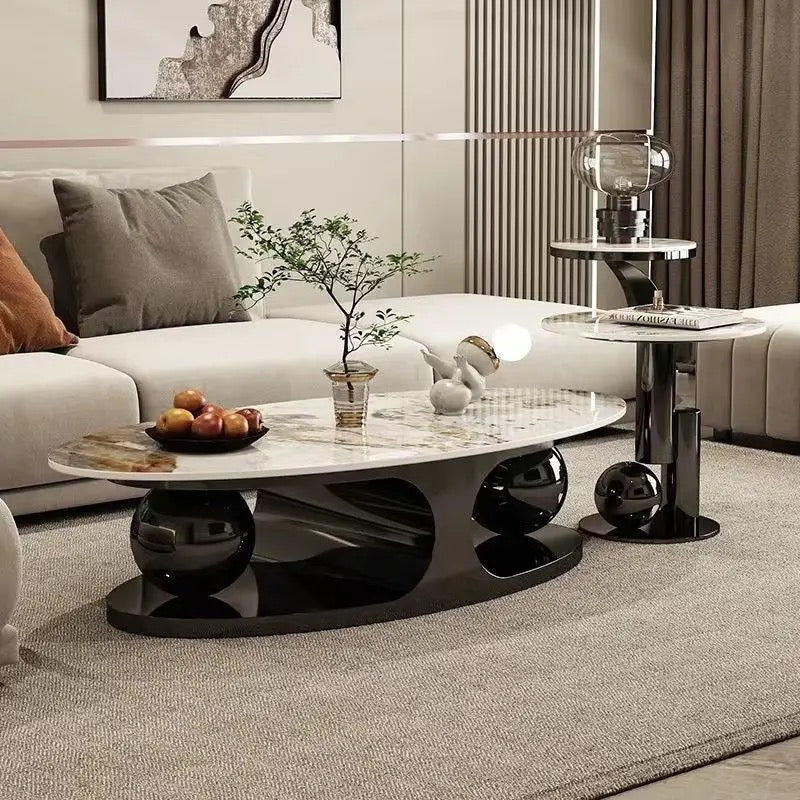 Modern Luxury Nordic Style Coffee Table Set 2pc