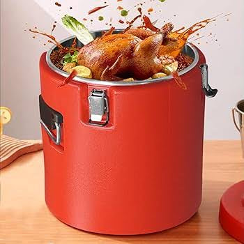 MHome Insulated Bucket/Food Warmer & Cooler  4pc Set - Various Colours