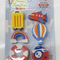Cartoon Character Erasers Traveling