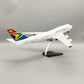 South African Airways Boeing 747-300 ZS-SAK Airplane Model 45cm - 1:150 Resin/Metal Alloy Mould Jet with Display Stand