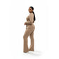 Ladies Knitted 2pc Cardigan & Wide Pants Sets -Various Colours