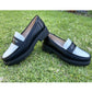 Men’s Chunky Two-Tone Loafers