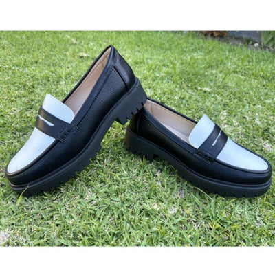 Men’s Chunky Two-Tone Loafers