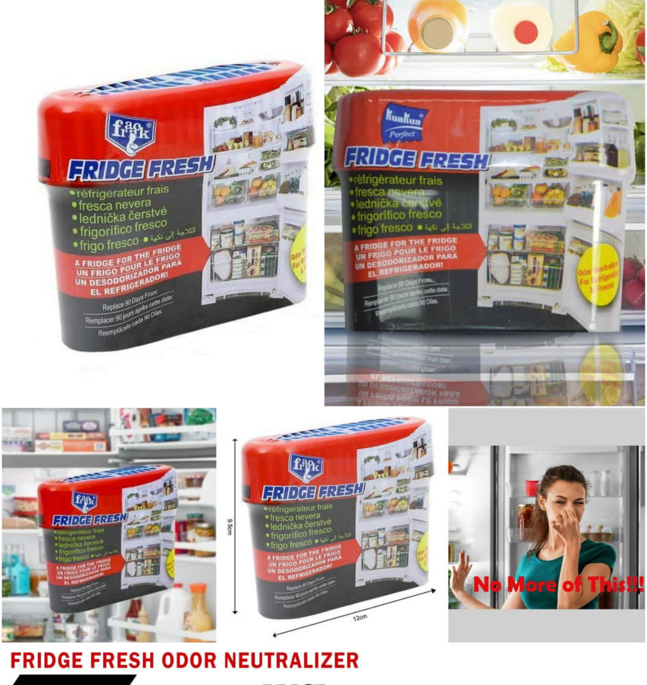 Franck Fridge Fresh - Odour Neutralizer Hygienic Living