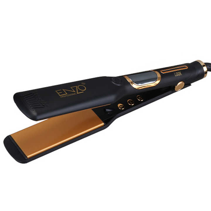 ENZO Professional Wide Plate Titanium Hair Straightener