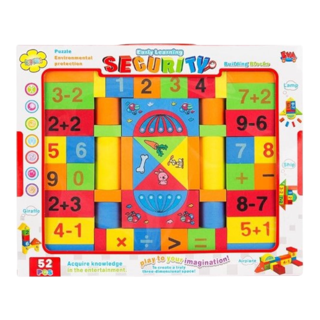 Kids Building Block Set 52pc