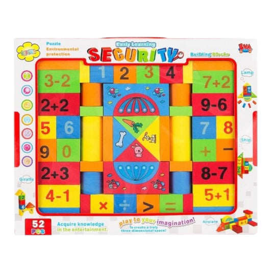 Kids Building Block Set 52pc