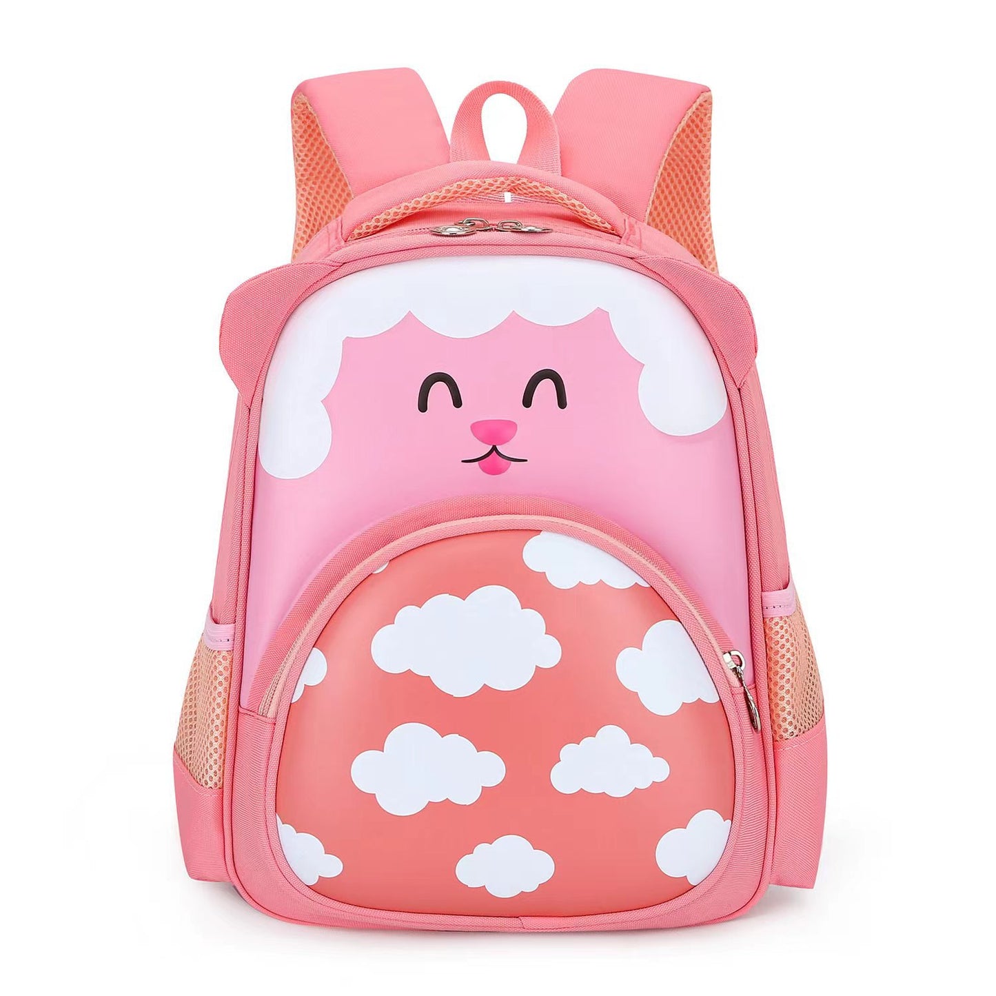 MKids Essentials 3D Cartoon School Bus Backpack for Kids – Waterproof, Lightweight, and Durable