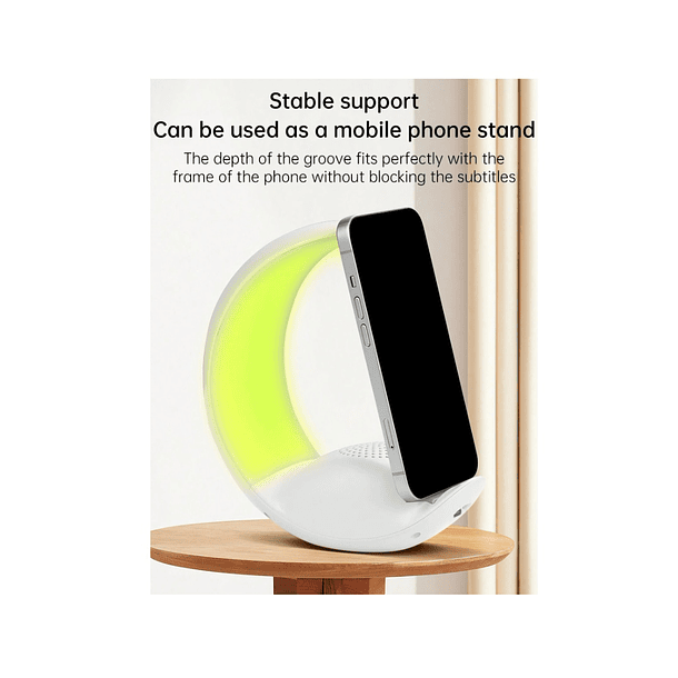 Moon Touch Control LED Light and Wireless Bluetooth Speaker