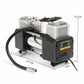 MTech 12V Dual Cylinder Car Air Compressor – 150 PSI Portable Tire Inflator