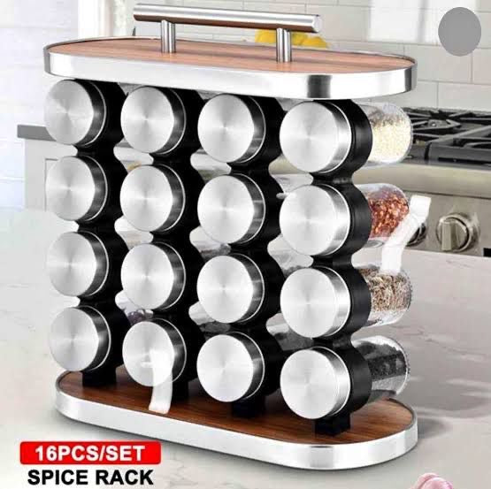 Easy Carry Countertop Spice Rack - 16 Piece
