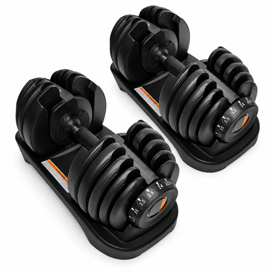 MSportz 24kg Adjustable Dumbbell Set (2 Piece)