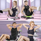 Pro-Sportz 
Sit Up Exercise Equipment, Abdominal Exercise Machine Ab Machine Abs Workout Equipment for Woman Home Gym