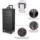 Professional 4 In 1 Cosmetics Makeup Rolling Makeup Case