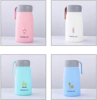 Simple Life Plastic Water Bottles330ml-Various Colours
