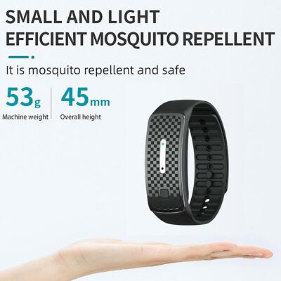 Ultrasonic Anti Mosquito Insect Pest Bug Repellent Repeller Bracelet Watch Wrist