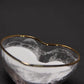 Love Fruit/Dessert Bowl - Gold Edge