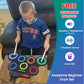 MTech 7-Pad Kids Electronic Drum Set – Roll-Up Portable Electric Drum Kit