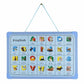 Double Faced White Board/Drawing Board And Alphabet Board For Kids
