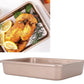 MHome Carbon Steel Baking Sheet Tray Small ,Medium,Non Stick Oven Pan, Multi Functionality, Excellent Heat Conductivity